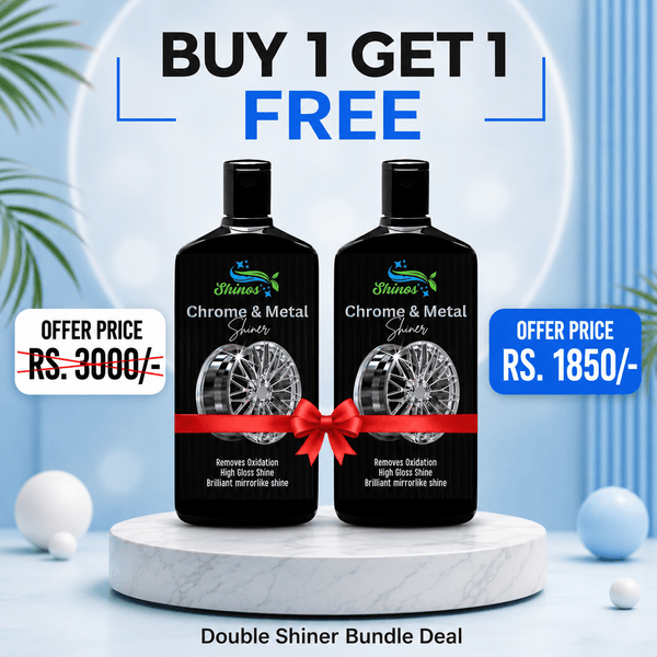 Premium Chrome & Metal Shiner (Buy 1 Get 1 Free) | Free Delivery